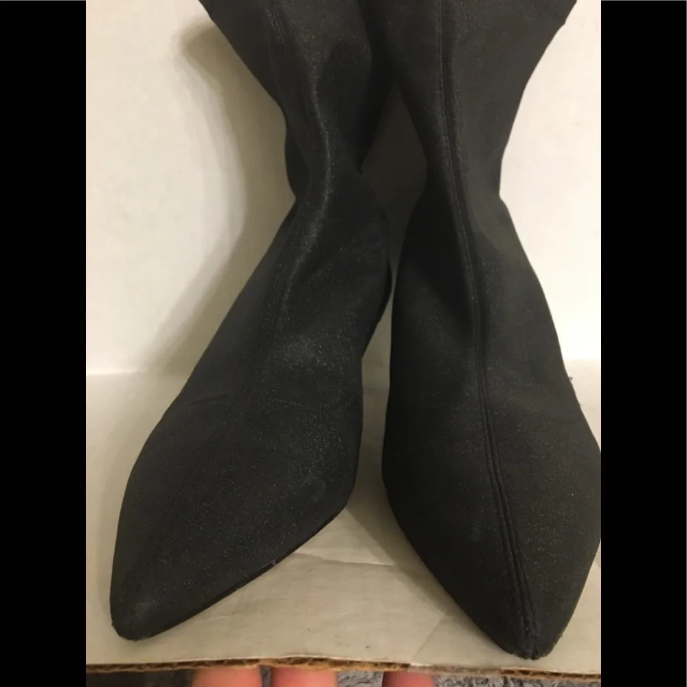 Jewel Badgley Mischka Sock Booties Sz 9